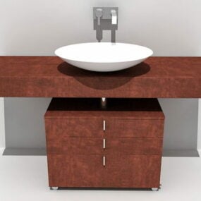 Bathroom Vanity Tops With Sink 3d model