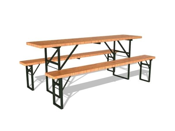 Picnic Table With Bench