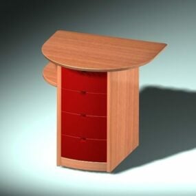 Bedside Cabinet Furniture 3d model