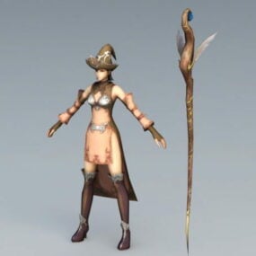 Mage Of Insurgents 3D-Modell