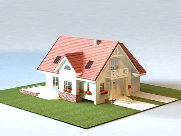 Small Suburban House