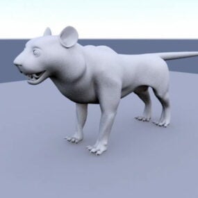 Baby leeuw 3D-model