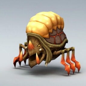 Insect Monster Rig 3d-modell