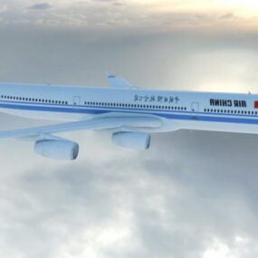 Air China luchtvaartmaatschappij 3D-model