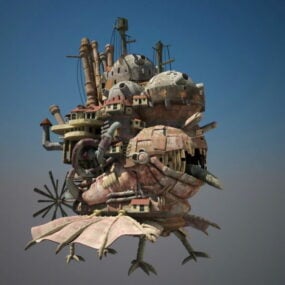 Howls Moving Castle 3d model