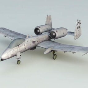نموذج A-10 Thunderbolt II ثلاثي الأبعاد