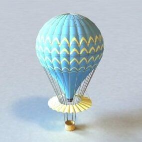 Montgolfière modèle 3D
