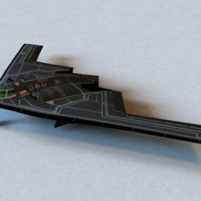 诺斯罗普·格鲁曼公司B-2精神轰炸机3d模型