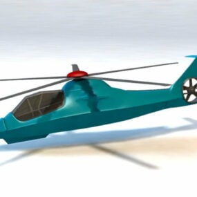 هلیکوپتر ره-66 کومانچ مدل سه بعدی