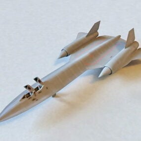 Sr-71 Melro Modelo 3D