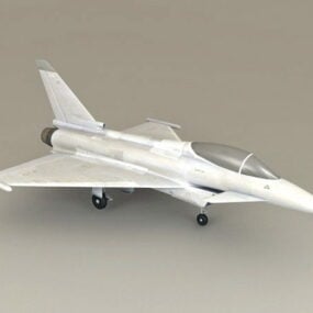EF-2000欧洲战斗机台风3d模型