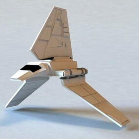 Battle Cruiser Spaceship 3d-model