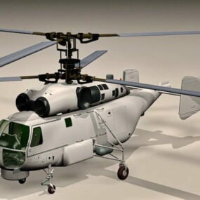 Ka-27 Anti-ubåd Helicopter 3d model