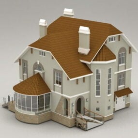 English Country House 3d model
