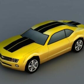 Modello 3D della Chevrolet Camaro