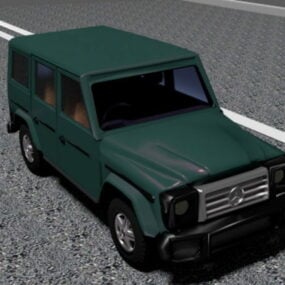 Model 3D Gratis Mercedes-Benz G-wagen