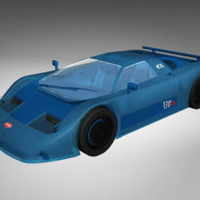 Bugatti 11gb 3d модель