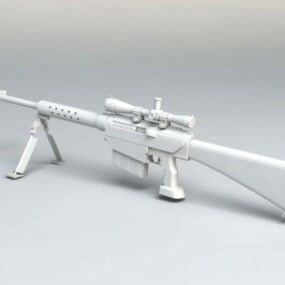 مدل سه بعدی M16 Sniper