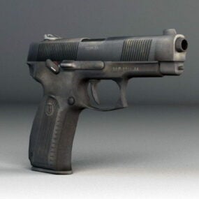 Form Pistol Gun 3d-modell