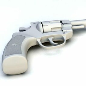 Revolver Gun 3d-model