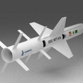 Av-tm 300 Cruise Missile 3D-Modell