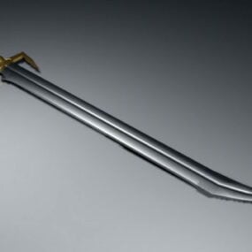 Model 3d Pedang Sandra