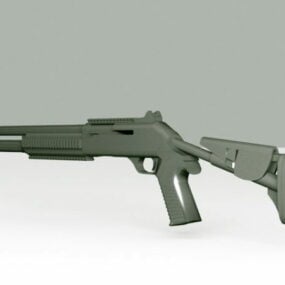 M1014 Tactical Shotgun 3d model