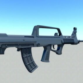 Type 95 automatisch geweer 3D-model