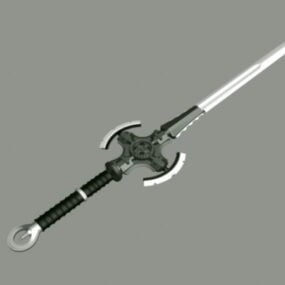 Fütüristik Kılıç 3d modeli