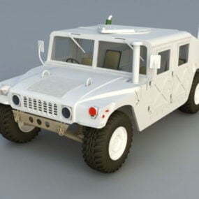 Hummer militaire modèle 3D