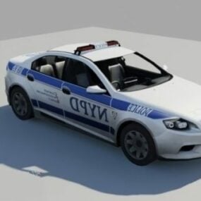 Nypd Ford Mondeo 3d-modell
