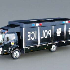 Swat Truck 3d model