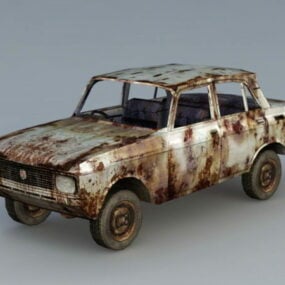 Abandoned Car 3d model
