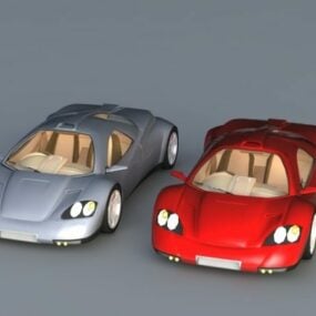 Nimble Cars 3d model