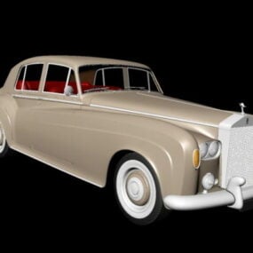 1959 Rolls-royce Gümüş Bulut 3D modeli