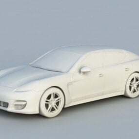 Mô hình Porsche Panamera 3d