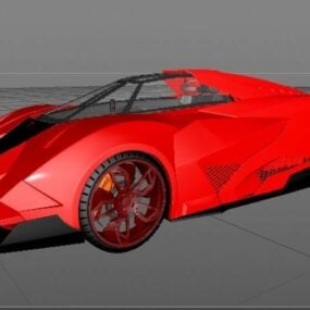 Mô hình 3d Lamborghini Egoista