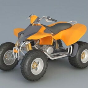 Atv四轮摩托车3d模型