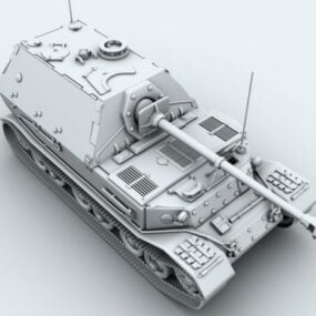 Ferdinand Tank Hunter 3d model