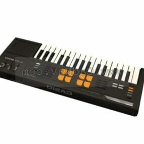 Casio Keyboard 3d model