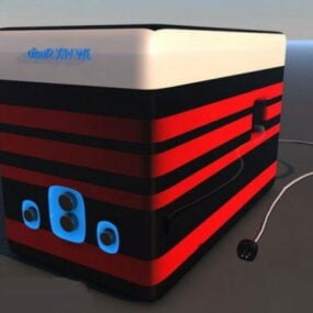 Desktop-Lautsprecher 3D-Modell