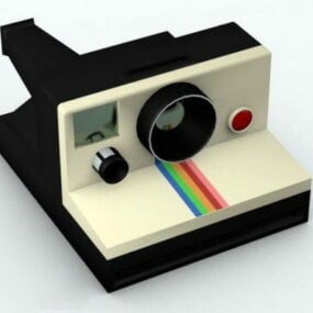 Mô hình máy ảnh Polaroid 3d