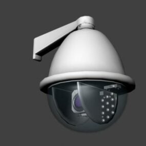 دوربین امنیتی Ptz مدل سه بعدی
