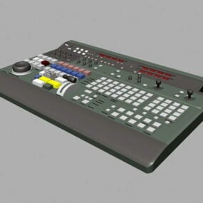 Old Synthesizer 3d model
