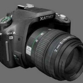 Pentax K100d Dslr Camera 3d model