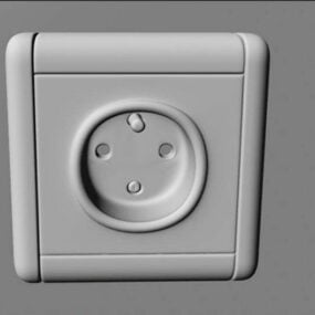 Electrical Wall Outlet 3d model