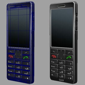 Tidig smartphone 3d-modell