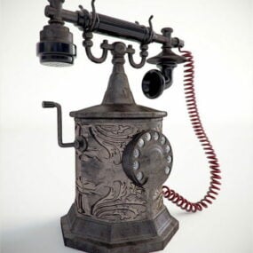 Antik Telefon 3d modeli