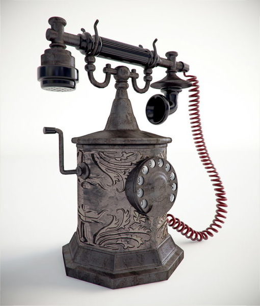 Starožitný telefon