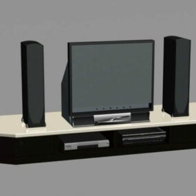 Home Theater System 3d model